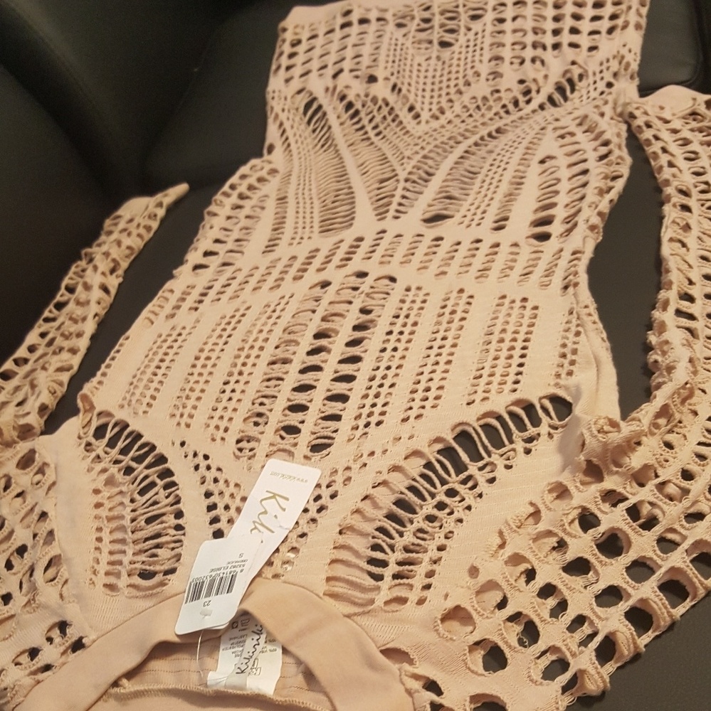 Kikiriki long sleeve midi dress size small/23